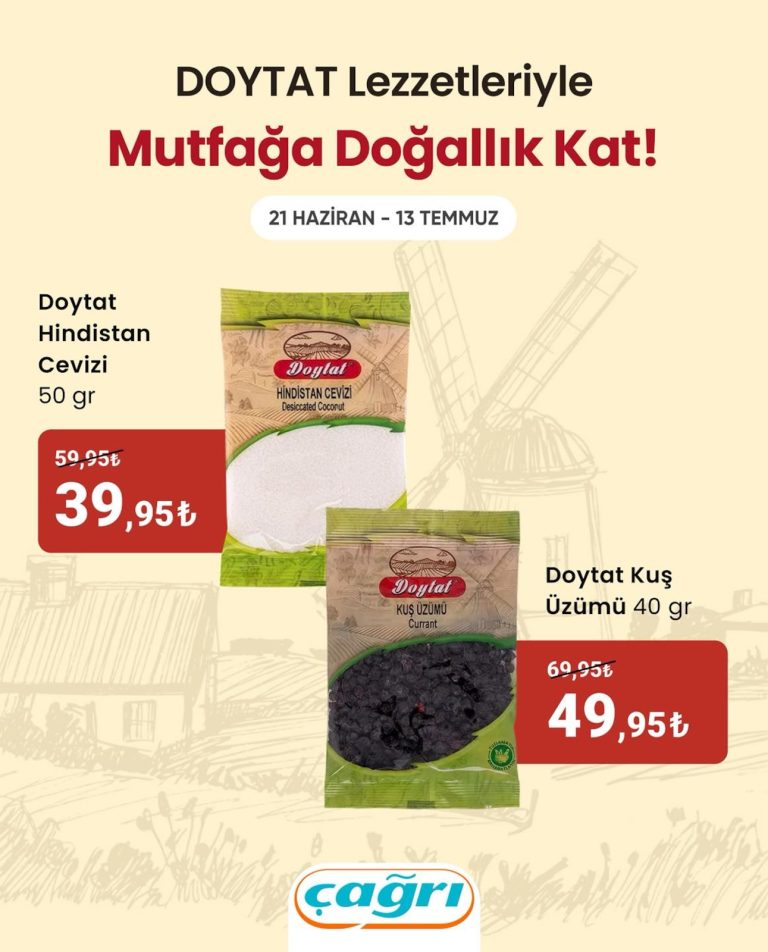 Çağrı Market 21 Haziran – 13 Temmuz Kataloğu