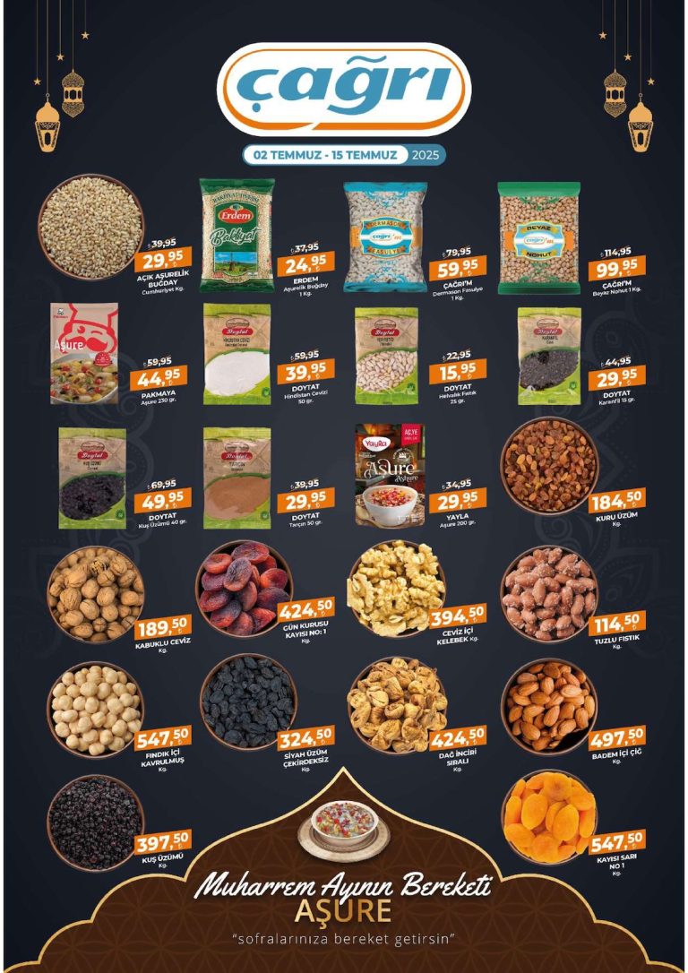 Çağrı Market 2 – 15 Temmuz Kataloğu