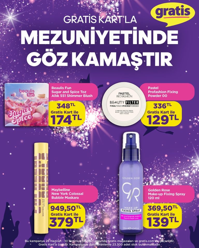 Gratis 26 Haziran – 10 Temmuz Kataloğu