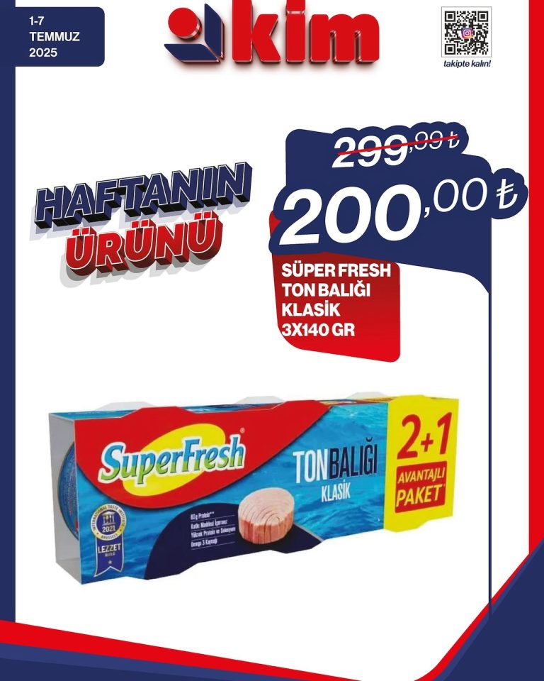 Kim Market 1 – 7 Temmuz Kataloğu