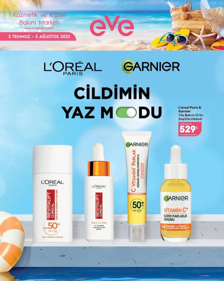 Eveshop 3 Temmuz – 5 Ağustos Kataloğu