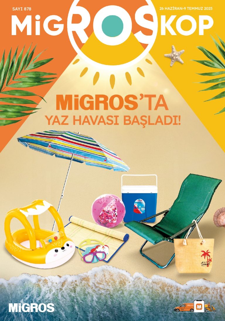 Migros 26 Haziran – 9 Temmuz Kataloğu
