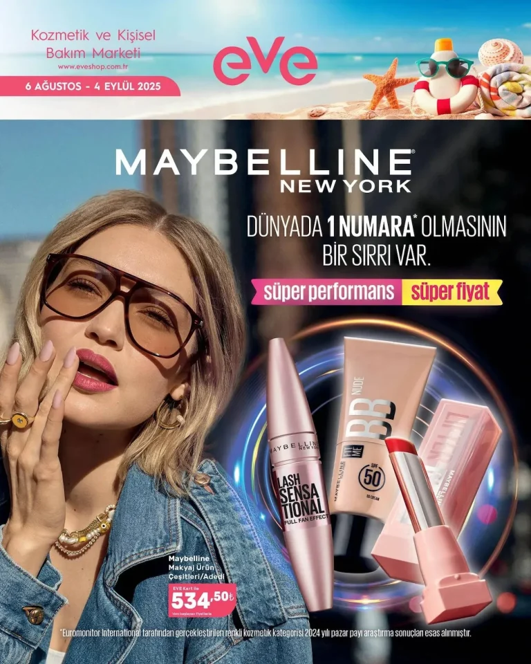 Eveshop 6 Ağustos – 4 Eylül Kataloğu