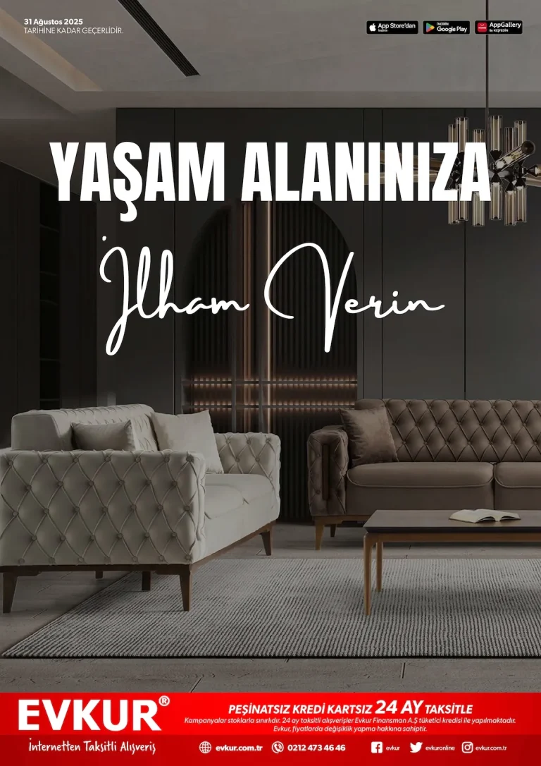 Evkur 5 – 31 Ağustos Kataloğu