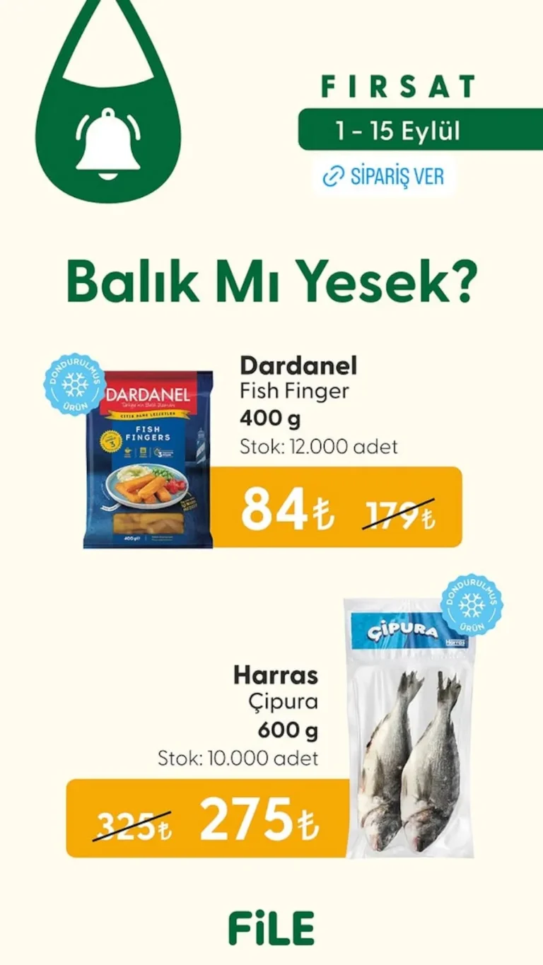 File Market 1 – 15 Eylül Kataloğu