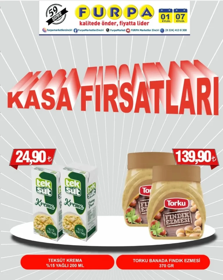 Furpa Market 1 – 7 Eylül Kataloğu