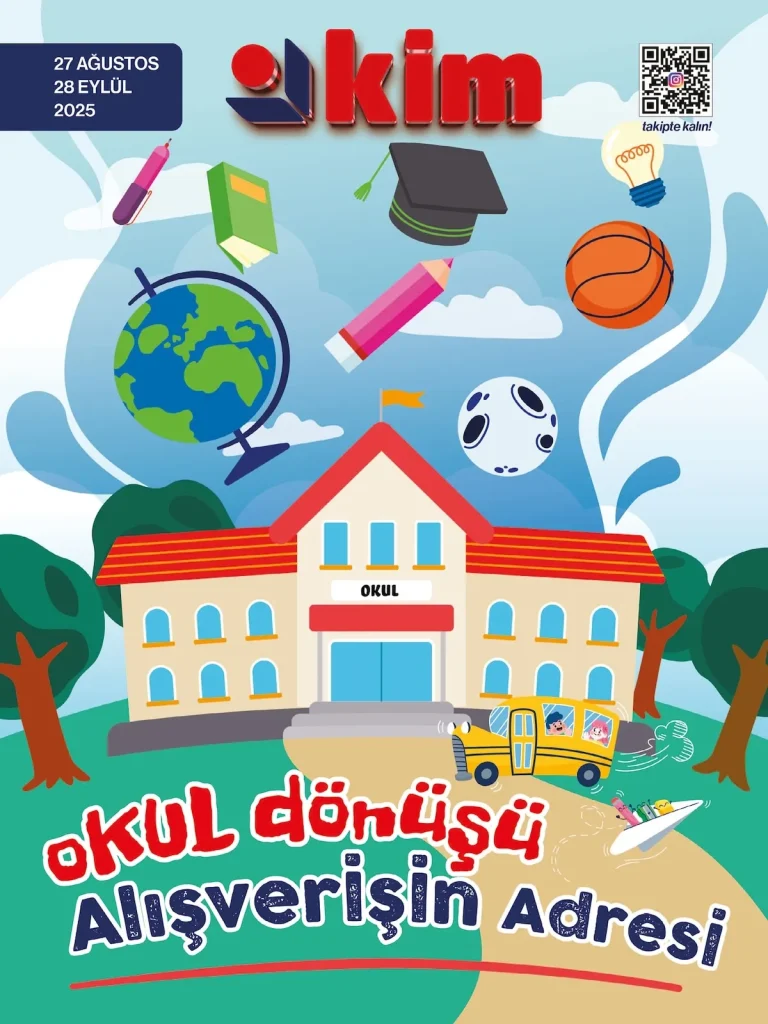 Kim Market 27 Ağustos – 28 Eylül Kataloğu