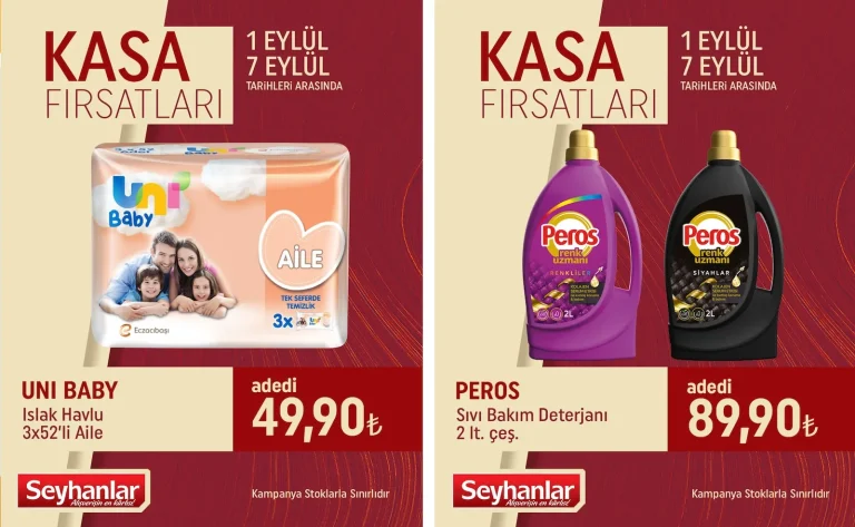 Seyhanlar 1 – 7 Eylül Kataloğu