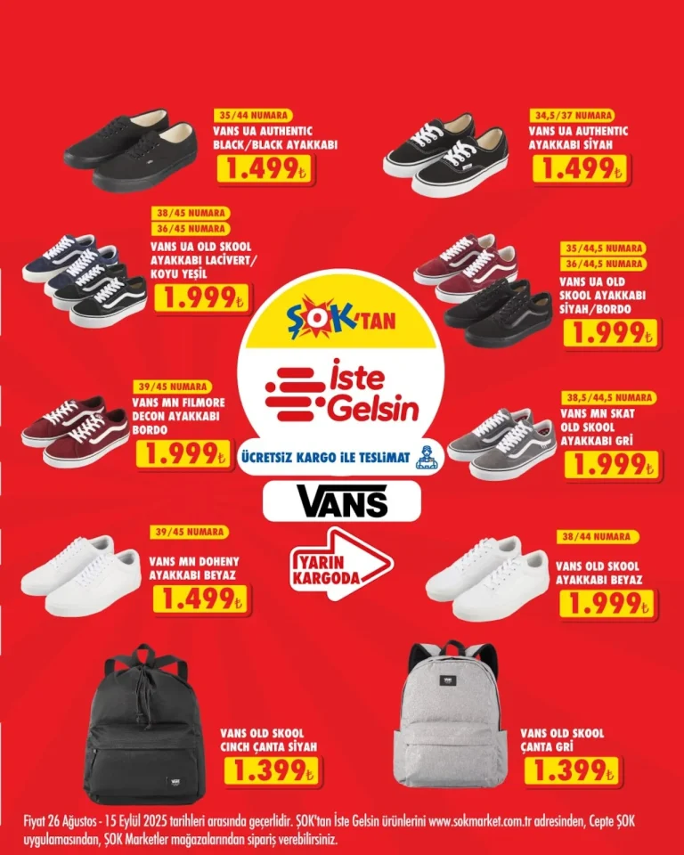 Şok 26 Ağustos – 15 Eylül Kataloğu